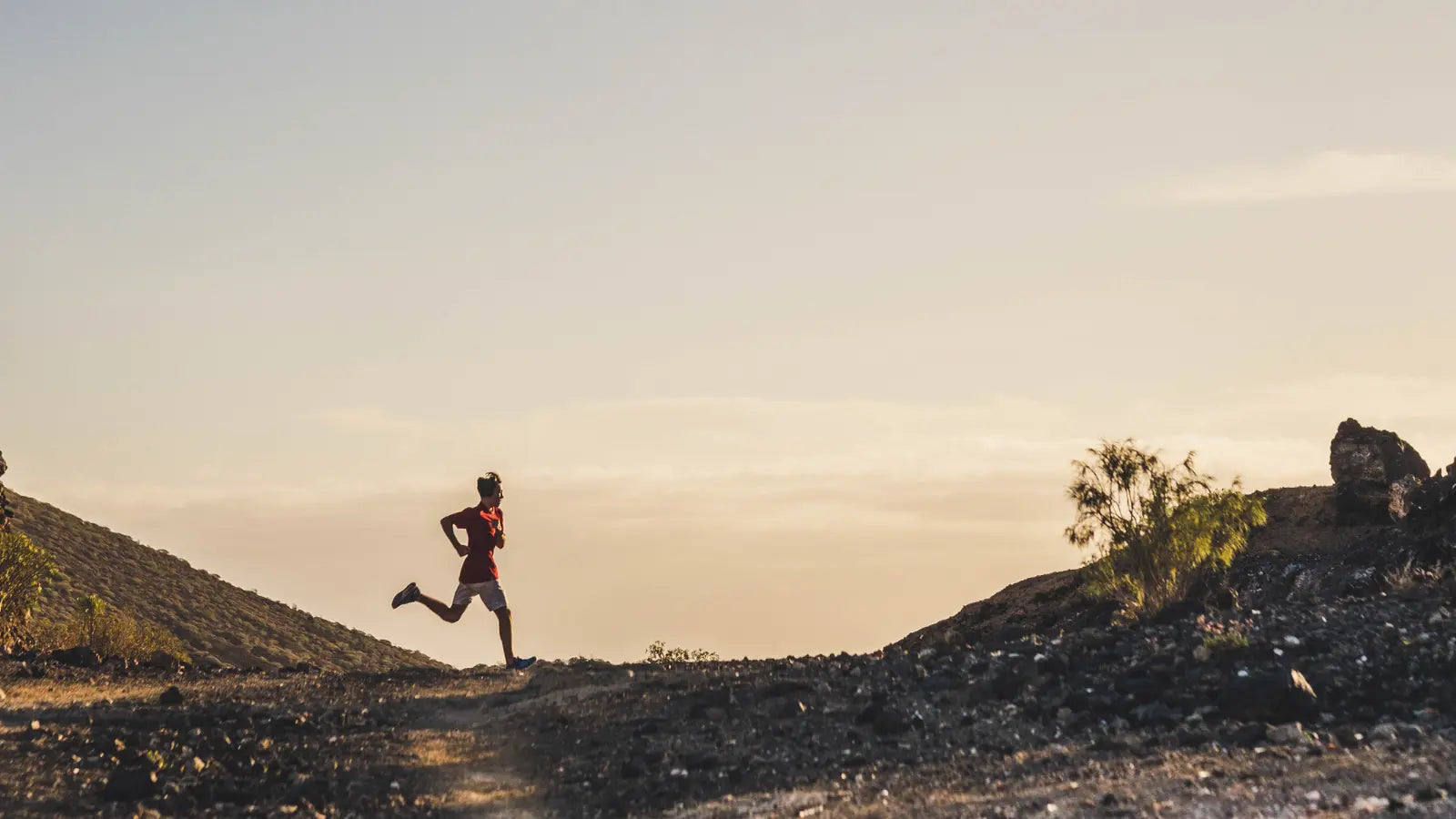 Male runner